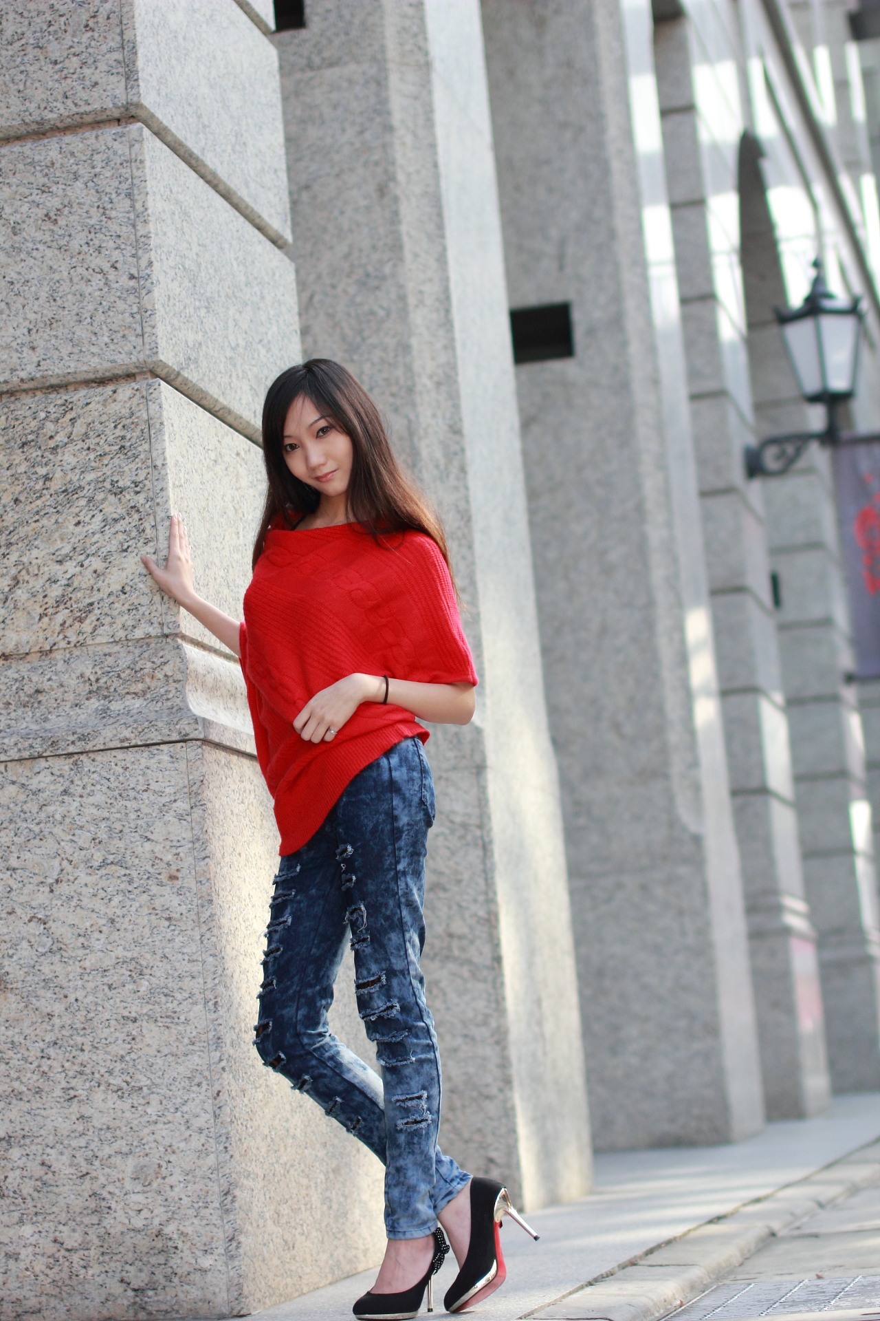 Blautyleg麻豆 Tina 2011.02.07 首次外拍 美腿模特写真